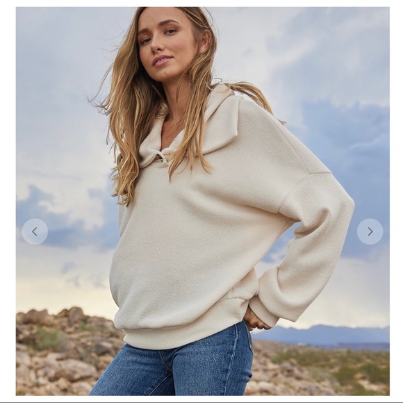 #12 Boho Wide Collar Ribbed Pullover - Picture 5 of 7